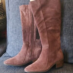 Women's Suede Knee-High Boots